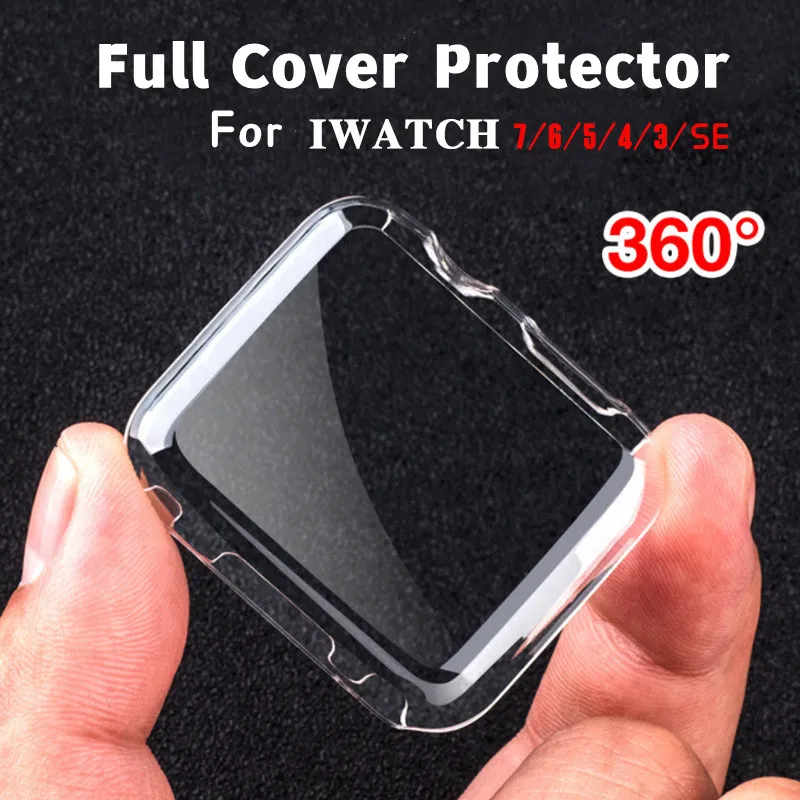 Полная защита для Apple Watch Half Cases 7 6 5 4 3 45 мм 41 мм 44 мм 42 мм 40 мм 38 мм, защитные пленки для Iwatch Series 7 6 5 4 3 2 SE
Полная защита для Apple Watch Half Cases 7 6 5 4 3 45 мм 41 мм 44 мм 42 мм 40 мм 38 мм, защитные пленки для Iwatch Series 7 6 5 4 3 2 SE