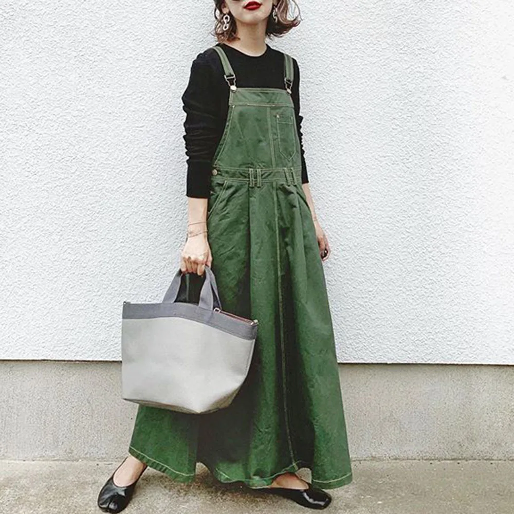 Summer Dress Casual Green Suspender Women Harajuku Sleeveless One Piece Korean Style Female Long Maxi Dress 2021 Ladies Clothing
Summer Dress Casual Green Suspender Women Harajuku Sleeveless One Piece Korean Style Female Long Maxi Dress 2021 Ladies Clothing
