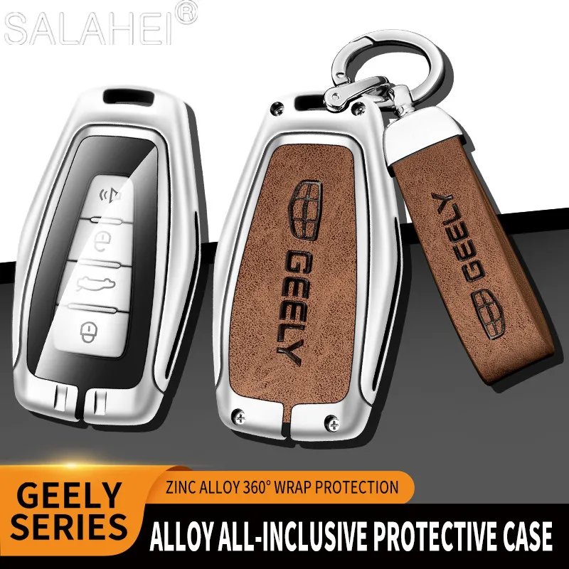 Zinc Alloy Car Key Fob Case Cover Bag For Geely Okavango Coolray Atlas Boyue NL3 Emgrand X7 EX7 SUV GT GC9 Borui For Proton X50
Zinc Alloy Car Key Fob Case Cover Bag For Geely Okavango Coolray Atlas Boyue NL3 Emgrand X7 EX7 SUV GT GC9 Borui For Proton X50