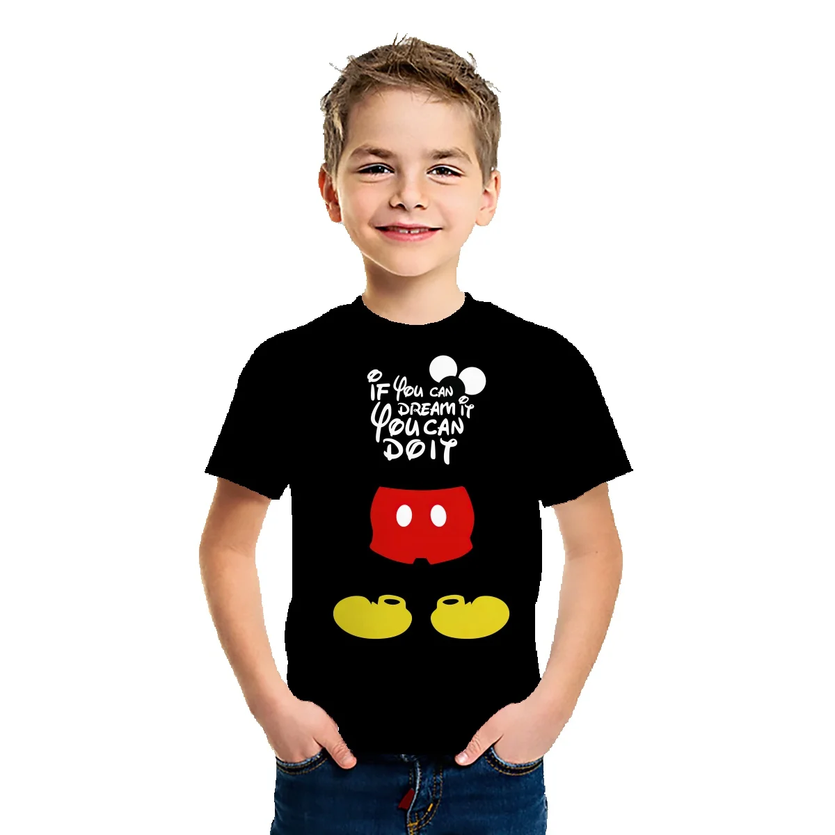 Disney Mickey and Minnie Kids Boys Girls T-Shirts Summer 2022 New Big Kids Comfortable Short Sleeve T-Shirts
Disney Mickey and Minnie Kids Boys Girls T-Shirts Summer 2022 New Big Kids Comfortable Short Sleeve T-Shirts