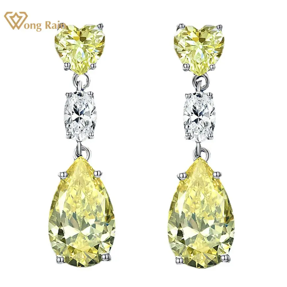 Wong Rain 925 Sterling Silver Crushed Ice Cut Lab Sapphire Citrine High Carbon Diamond Gemstone Drop Dangle Earring Fine Jewelry
Wong Rain 925 Sterling Silver Crushed Ice Cut Lab Sapphire Citrine High Carbon Diamond Gemstone Drop Dangle Earring Fine Jewelry
