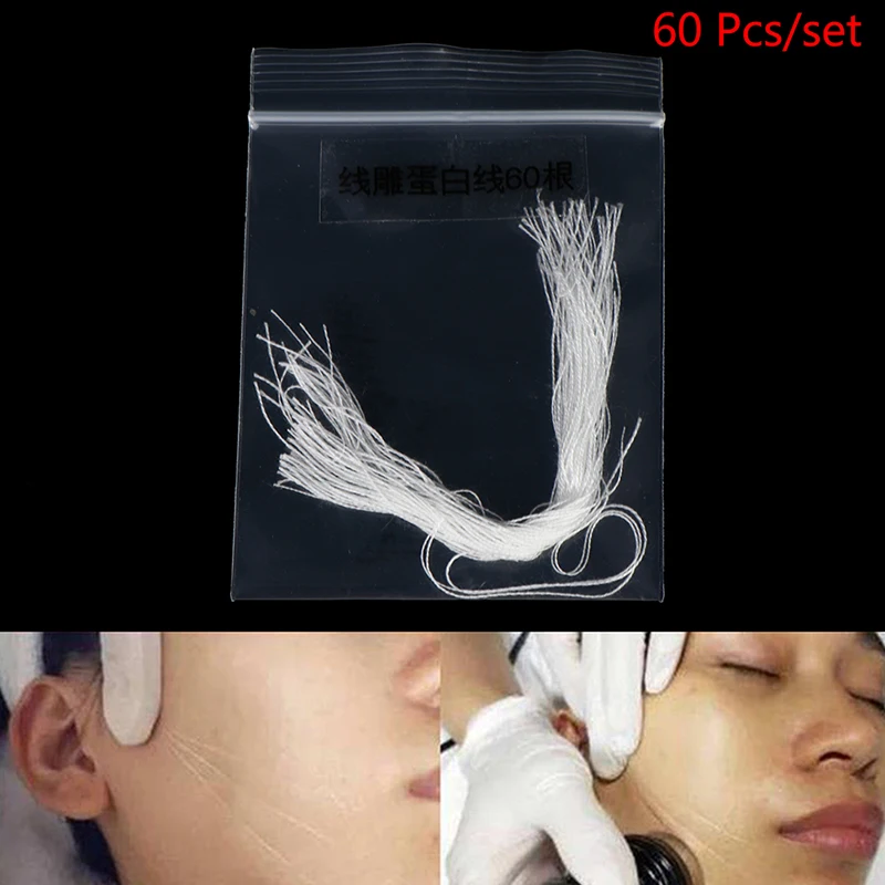Protein Thread No Needle Gold Protein Line Absorbable Anti-Wrinkle Face Filler Women Beauty Care Skin Collagen Based
Protein Thread No Needle Gold Protein Line Absorbable Anti-Wrinkle Face Filler Women Beauty Care Skin Collagen Based