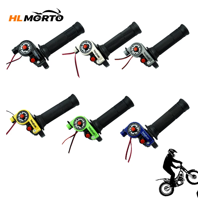 1 Pair 7/8" 22mm Motorcycle Grips With 900mm Throttle Cable For Off-road ATV Dirt Pit Bike Motocross 50cc-250cc
1 Pair 7/8" 22mm Motorcycle Grips With 900mm Throttle Cable For Off-road ATV Dirt Pit Bike Motocross 50cc-250cc