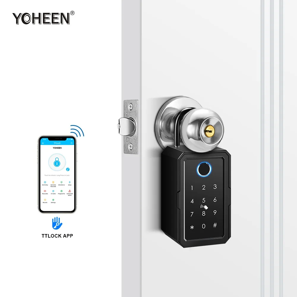 Комбинированный Замок, Bluetooth-замок с разблокировкой через приложение, умный замок для безопасности, биометрический дверной замок с отпечатком пальца, подключаемый шлюз
Комбинированный Замок, Bluetooth-замок с разблокировкой через приложение, умный замок для безопасности, биометрический дверной замок с отпечатком пальца, подключаемый шлюз