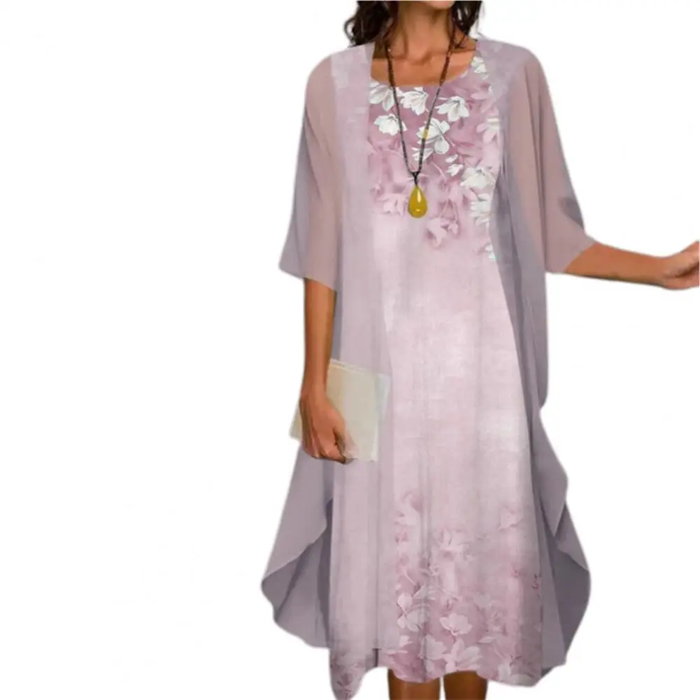 Two-piece Dress Sets Office Lady Cardigan Dress Summer Elegant Floral Print Large Hem Spring Chiffon Coat Dress for Daily Wear
Two-piece Dress Sets Office Lady Cardigan Dress Summer Elegant Floral Print Large Hem Spring Chiffon Coat Dress for Daily Wear