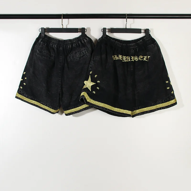 ASK New All Star Military Cloth Old Gold Thread Heavy Industry Embroidery Pentagram High Street Pants
ASK New All Star Military Cloth Old Gold Thread Heavy Industry Embroidery Pentagram High Street Pants