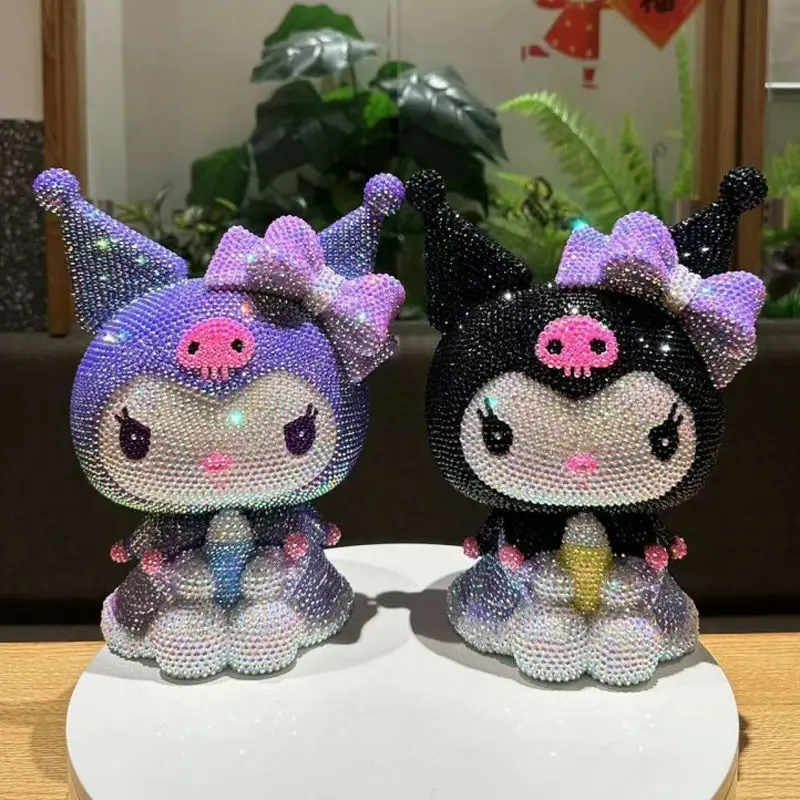 New Kawaii Cartoon Sanrios Kuromi Cute Anime Diy Sticker Desktop Ornaments Full Diamond Decoration Children's Gifts Piggy Bank
New Kawaii Cartoon Sanrios Kuromi Cute Anime Diy Sticker Desktop Ornaments Full Diamond Decoration Children's Gifts Piggy Bank
