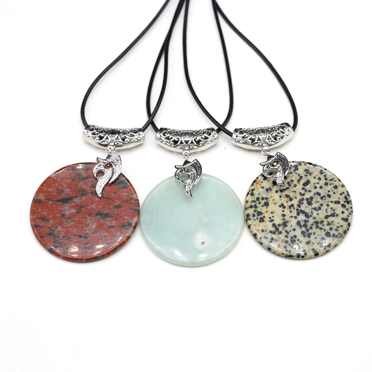 Natural Stone Necklace Round Pendant Gemstone Exquisite Charms for Jewelry Making Diy Boutique Bracelet Necklace Accessories
Natural Stone Necklace Round Pendant Gemstone Exquisite Charms for Jewelry Making Diy Boutique Bracelet Necklace Accessories