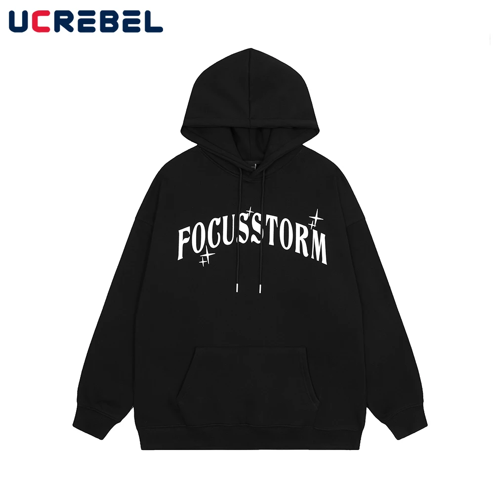 Autumn Winter Fleece Hooded Sweatshirts Mens High Street Letter Print Long Sleeve Pocket Loose Casual Drop Shoulder Hoodies Men
Autumn Winter Fleece Hooded Sweatshirts Mens High Street Letter Print Long Sleeve Pocket Loose Casual Drop Shoulder Hoodies Men