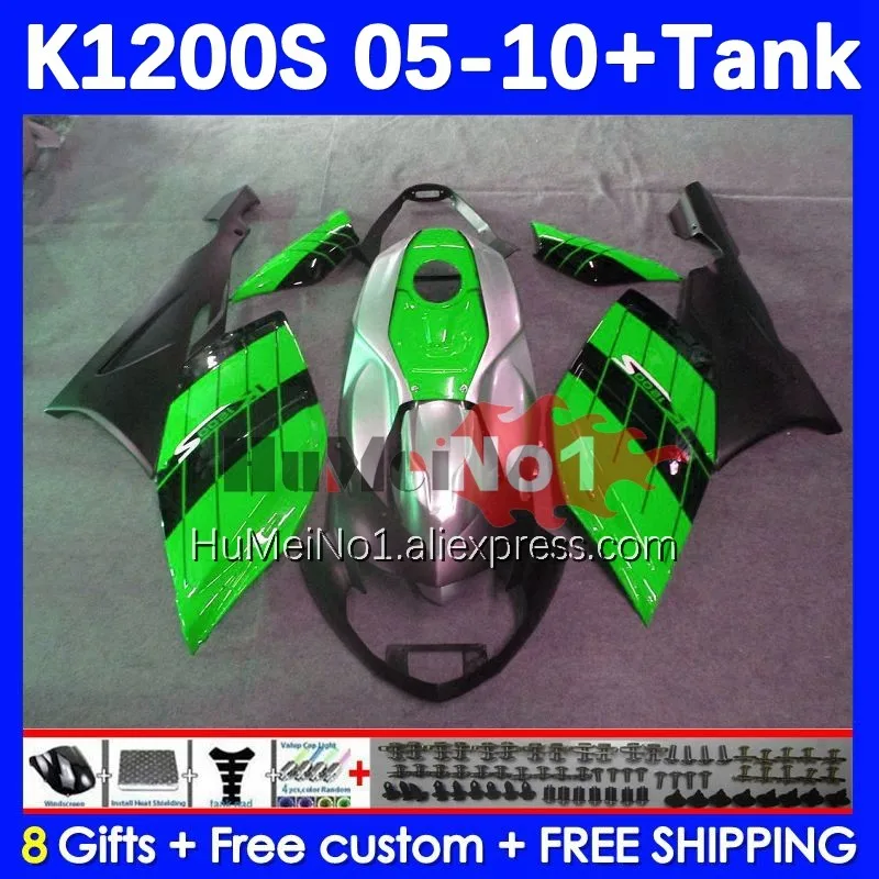Корпус для BMW K1200 K 1200 S K-1200S K 1200 S 101No.44 green stock K1200S 2005 2006 2007 2008 2009 05 06 07 08 09 10 обтекатель
Корпус для BMW K1200 K 1200 S K-1200S K 1200 S 101No.44 green stock K1200S 2005 2006 2007 2008 2009 05 06 07 08 09 10 обтекатель