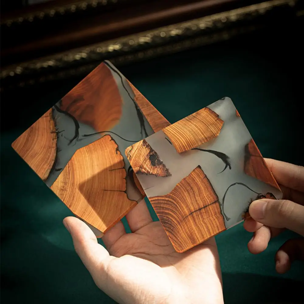 Wooden Tea Coaster Japanese Style Resin Insulation Pad Simple Cup Holder Creative Gasket Tea Ceremony Spare Parts Household Mats
Wooden Tea Coaster Japanese Style Resin Insulation Pad Simple Cup Holder Creative Gasket Tea Ceremony Spare Parts Household Mats