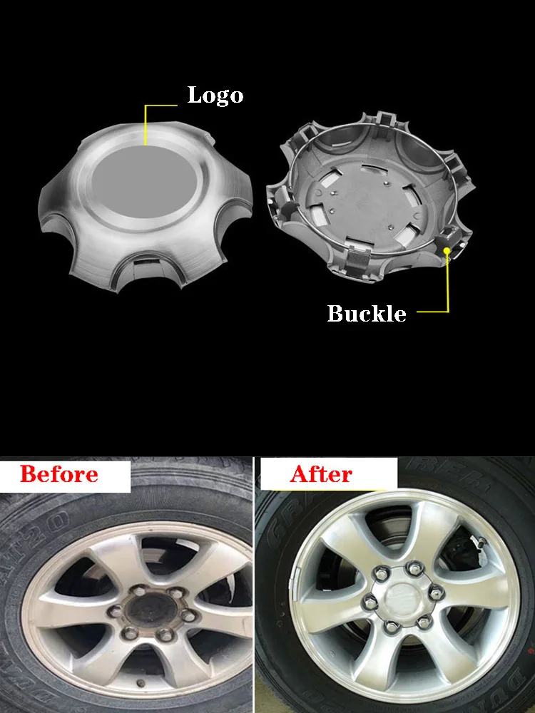 Prado LC120 FJ120 2003-2009 Car Wheel Center Hub Caps Auto Rim Tire Hubcap Dust-proof Cover
Prado LC120 FJ120 2003-2009 Car Wheel Center Hub Caps Auto Rim Tire Hubcap Dust-proof Cover