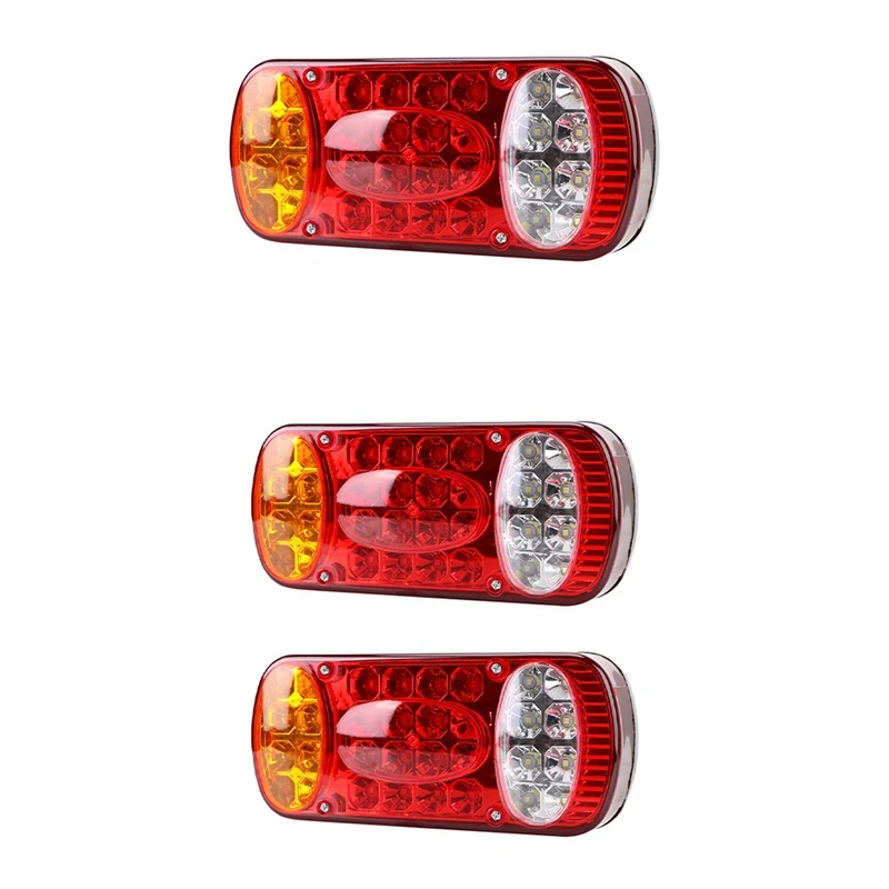 12V 32 LED Car Truck Tail Light Rear Stop Brake Lights Signal Indicator Taillight For Trailer Truck Lorry Van UTE
12V 32 LED Car Truck Tail Light Rear Stop Brake Lights Signal Indicator Taillight For Trailer Truck Lorry Van UTE