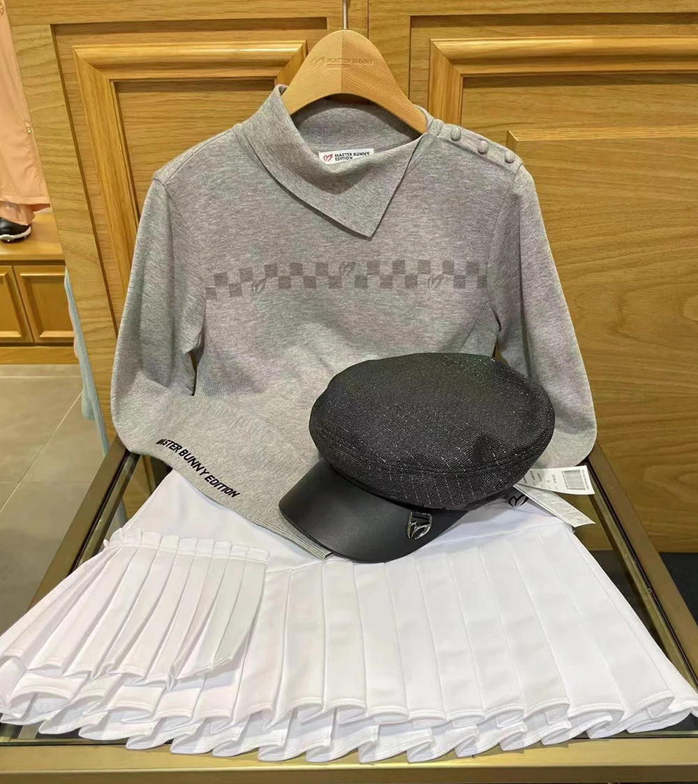 Women's Golf Knit Shirts Autumn Irregular lapel polo knit shirts Fashion Ladies Long Sleeves sports golf tops W122406
Women's Golf Knit Shirts Autumn Irregular lapel polo knit shirts Fashion Ladies Long Sleeves sports golf tops W122406