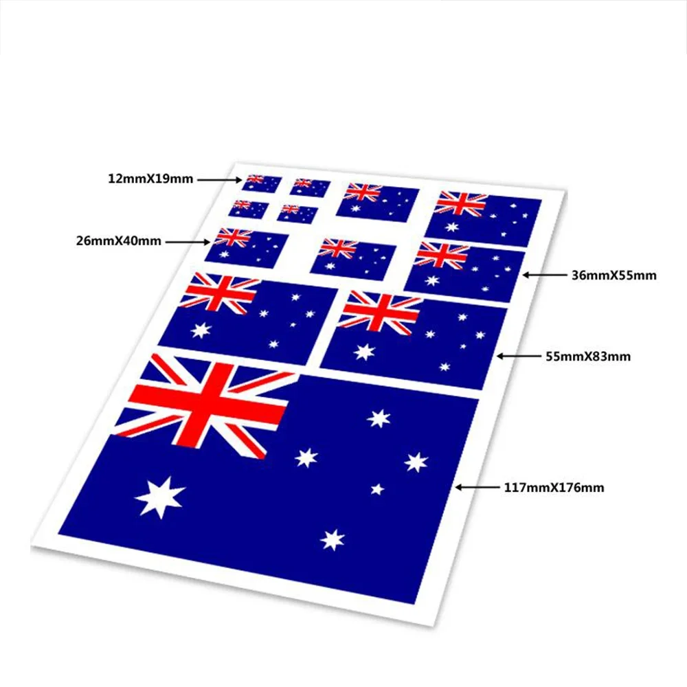 Австралия Флаг страны наклейка Автомобильная боковая дверь Окно Декор Наклейки Виниловые этикетки Стиль Крышка Квадратный круг Авто Наклейки США
Австралия Флаг страны наклейка Автомобильная боковая дверь Окно Декор Наклейки Виниловые этикетки Стиль Крышка Квадратный круг Авто Наклейки США