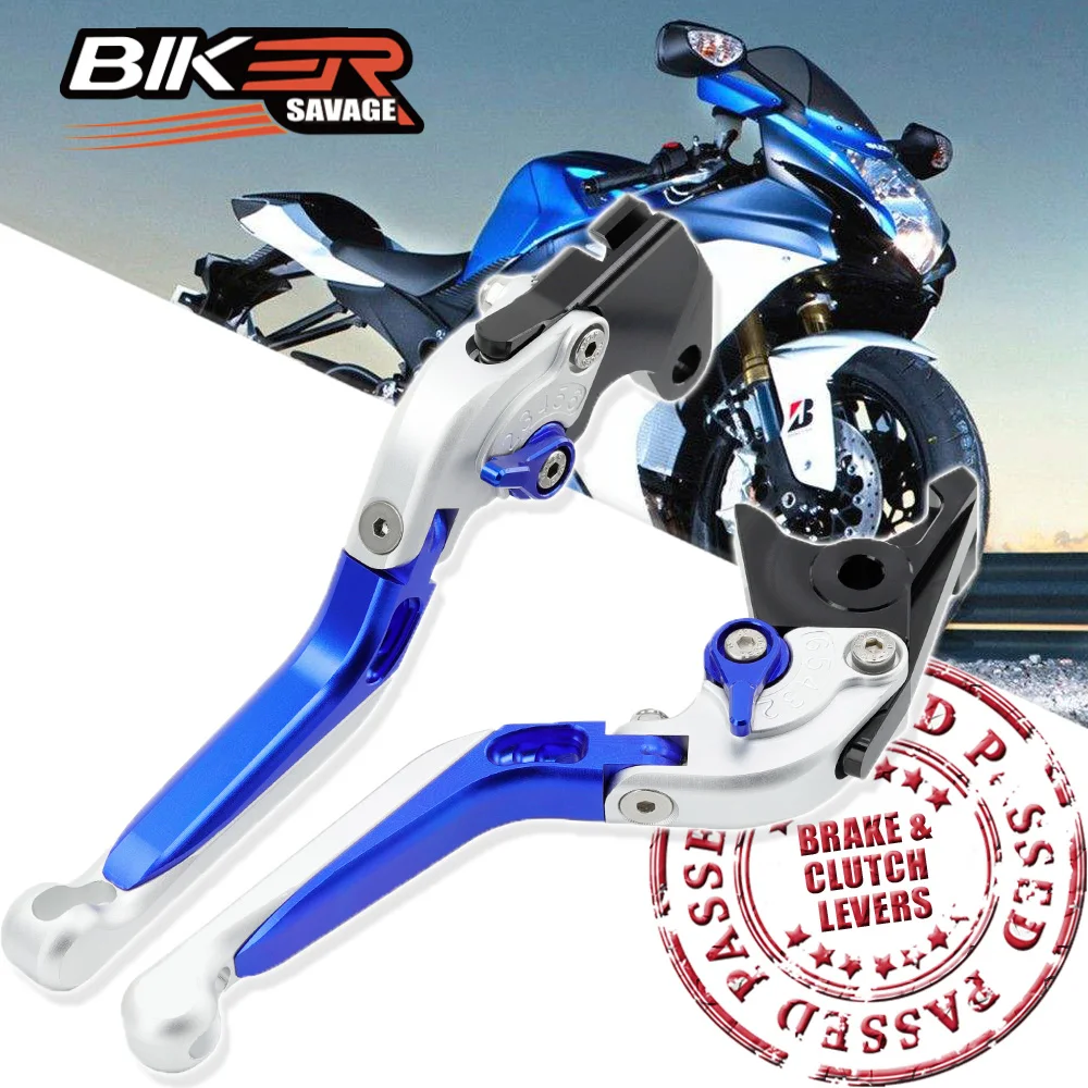 Motorcycle Adjustable Brake Clutch Levers For SUZUKI GSX-R 600 750 GSXR 1000 Folding Extendable Moto Accessories Modified Parts
Motorcycle Adjustable Brake Clutch Levers For SUZUKI GSX-R 600 750 GSXR 1000 Folding Extendable Moto Accessories Modified Parts