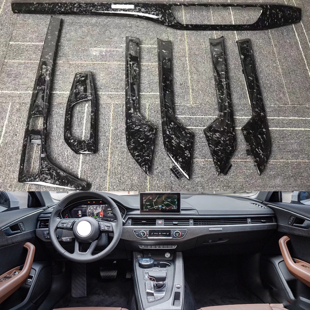 7PCS Car Central Console Gear Shift Air Vent Outlet Frame Interior Door Panel Trim For Audi A4 B9 A5 S5 S4 2017 2018 2019 2020
7PCS Car Central Console Gear Shift Air Vent Outlet Frame Interior Door Panel Trim For Audi A4 B9 A5 S5 S4 2017 2018 2019 2020