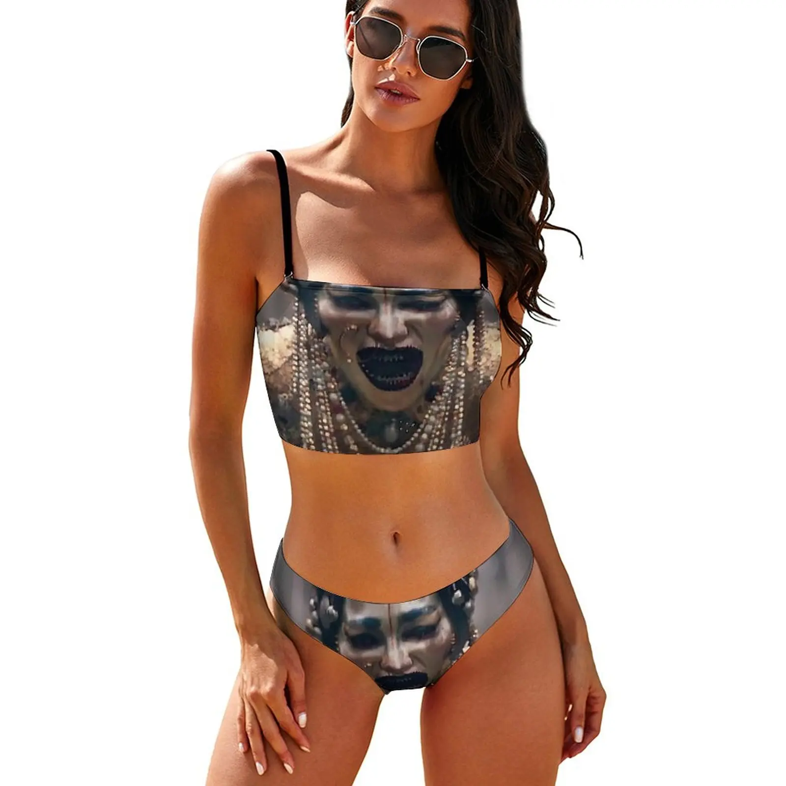 Sexy Jibaro Bikinis Set Love Death Robots Season Stylish Bikini Swimsuit Push Up Suspende Swimwear Custom Feminine Bikinis
Sexy Jibaro Bikinis Set Love Death Robots Season Stylish Bikini Swimsuit Push Up Suspende Swimwear Custom Feminine Bikinis