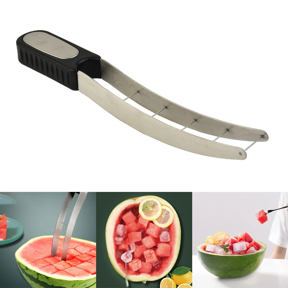Multifunction Fruit Vegetable Tools Stainless Steel Watermelon Slicer Fruit Fast Cutter Kitchen Accessories Watermelon Knife
Multifunction Fruit Vegetable Tools Stainless Steel Watermelon Slicer Fruit Fast Cutter Kitchen Accessories Watermelon Knife
