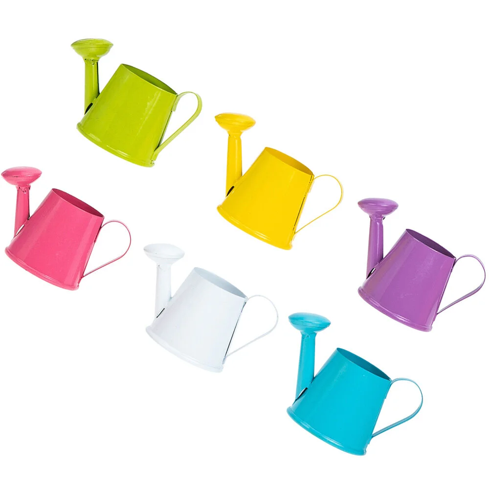 6 Pcs Mini Watering Can Bucket Jug Toy's Kids Pot Props Small Summer Kettles Indoor Cute
6 Pcs Mini Watering Can Bucket Jug Toy's Kids Pot Props Small Summer Kettles Indoor Cute