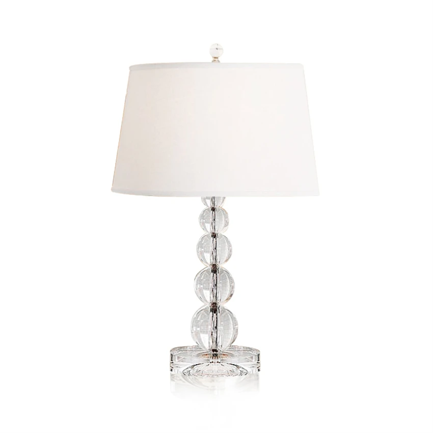American pastoral crystal ball string table lamps luxury lamps Nordic study bedroom bedside lamp living room fabric desk lights
American pastoral crystal ball string table lamps luxury lamps Nordic study bedroom bedside lamp living room fabric desk lights