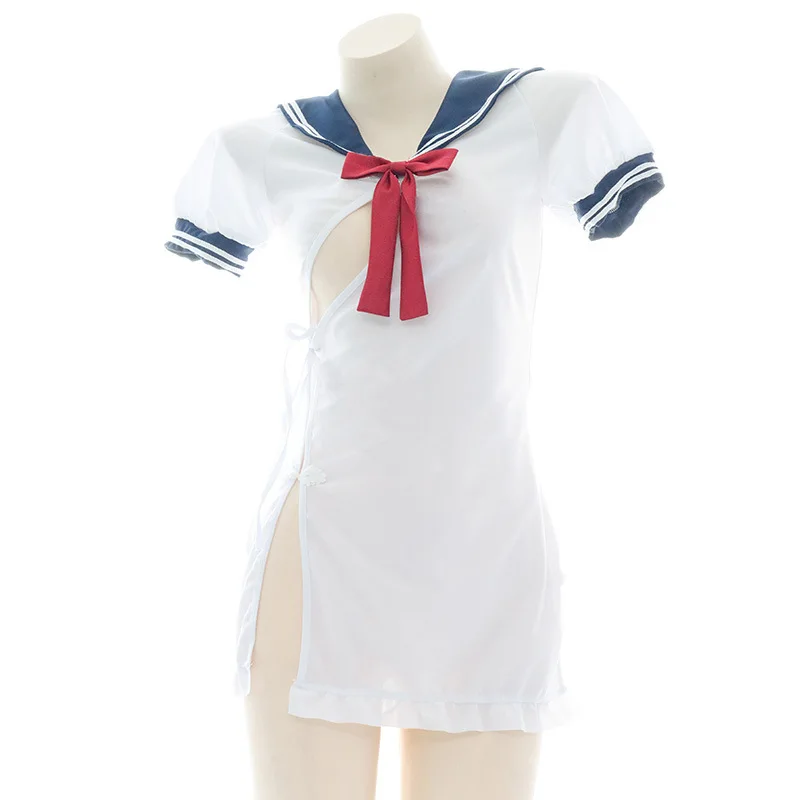 Summer School Girl Cosplay Costumes for Women Short Sleeve Cheongsam Dress Sailor Outfit Kawaii Japaness Anime Mini Dress Bow
Summer School Girl Cosplay Costumes for Women Short Sleeve Cheongsam Dress Sailor Outfit Kawaii Japaness Anime Mini Dress Bow