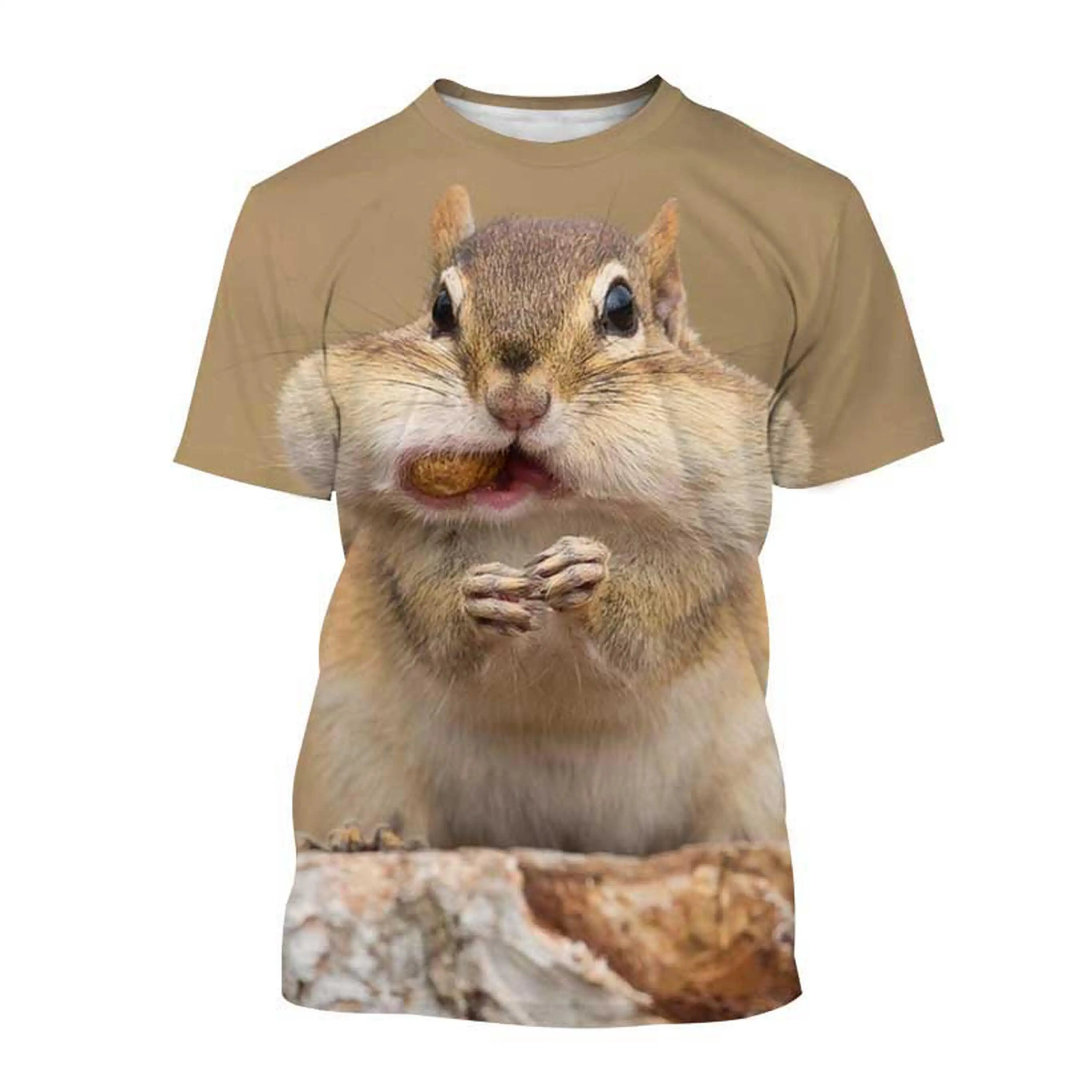 New Summer Cute Animal Squirrel Pattern 3d Men's And Women's T-shirt Casual Fashion Street Style Breathable Light Breathable Top
New Summer Cute Animal Squirrel Pattern 3d Men's And Women's T-shirt Casual Fashion Street Style Breathable Light Breathable Top