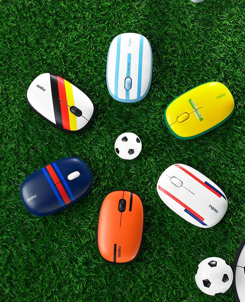 RAPOOV M650 National Football Team Theme 2.4G Wireless Mouse Brazil Argentina France Bluetooth Dual Mode Silent Office Mouse
RAPOOV M650 National Football Team Theme 2.4G Wireless Mouse Brazil Argentina France Bluetooth Dual Mode Silent Office Mouse