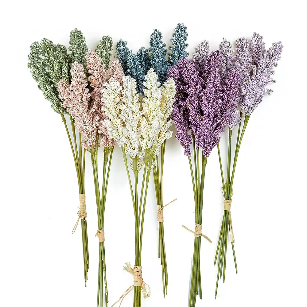 6Pcs Mini Artificial Flowers Vanilla Spike Foam Wedding Decoration For Room Home Decor Berry Artificial Plant Christmas Garland
6Pcs Mini Artificial Flowers Vanilla Spike Foam Wedding Decoration For Room Home Decor Berry Artificial Plant Christmas Garland