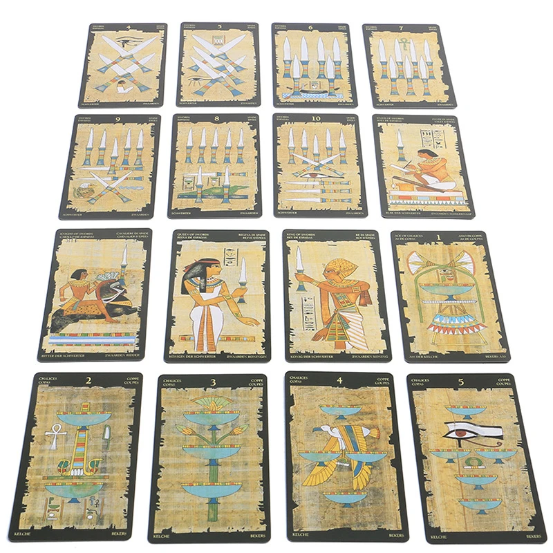 78pcs/Box Tarot Cards Toy Egyptian Tarot of Wirth Tarot Cards Toy 11*6cm Party Paper Oracle Cards Board Game
78pcs/Box Tarot Cards Toy Egyptian Tarot of Wirth Tarot Cards Toy 11*6cm Party Paper Oracle Cards Board Game