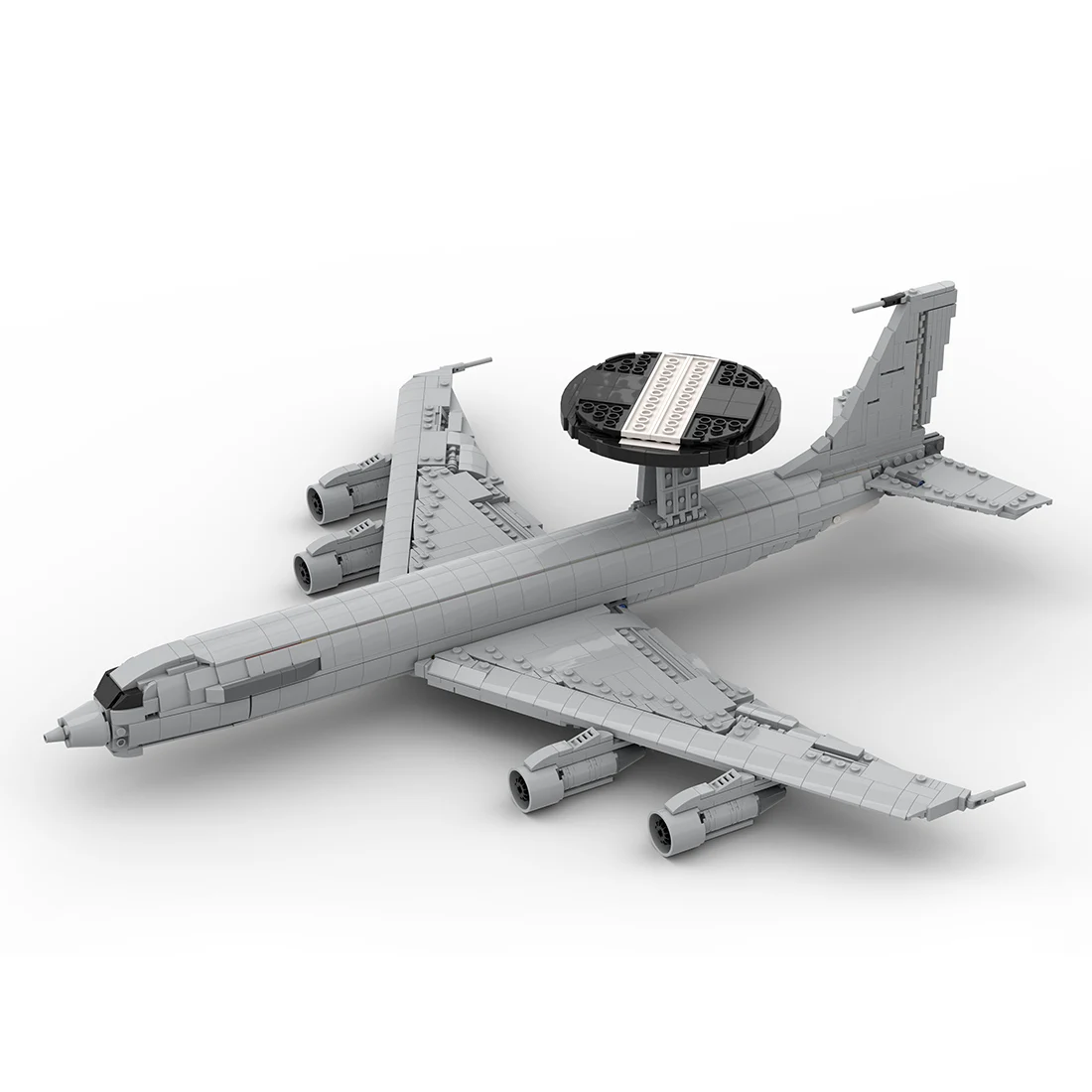 Authorized MOC-128557 1/80 E-3 Sentry Large Jet Military Early-warning Aircraft Model Building Blocks Toy Set (1700PCS)
Authorized MOC-128557 1/80 E-3 Sentry Large Jet Military Early-warning Aircraft Model Building Blocks Toy Set (1700PCS)