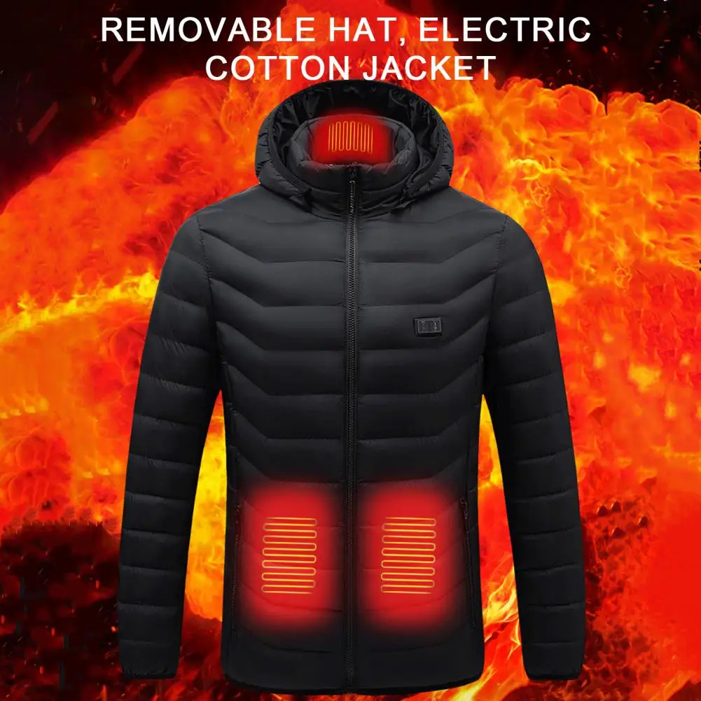 Outdoor Jacket Hooded Jacket with 9 Usb-powered Heating Blocks Thick Padding Neck Protection for Men Women Stay Warm Style Usb
Outdoor Jacket Hooded Jacket with 9 Usb-powered Heating Blocks Thick Padding Neck Protection for Men Women Stay Warm Style Usb