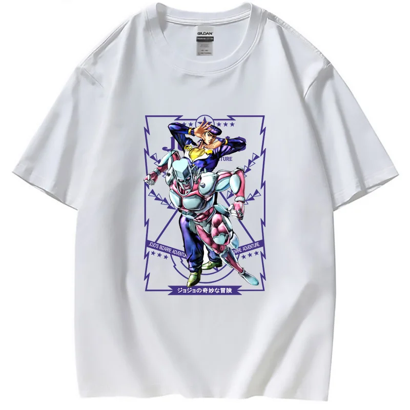 Riman New Men's and Women's T-shirt Jojo's Fantasy Adventure Eastern Battle Support Crazy Double Fit Loose TopM
Riman New Men's and Women's T-shirt Jojo's Fantasy Adventure Eastern Battle Support Crazy Double Fit Loose TopM