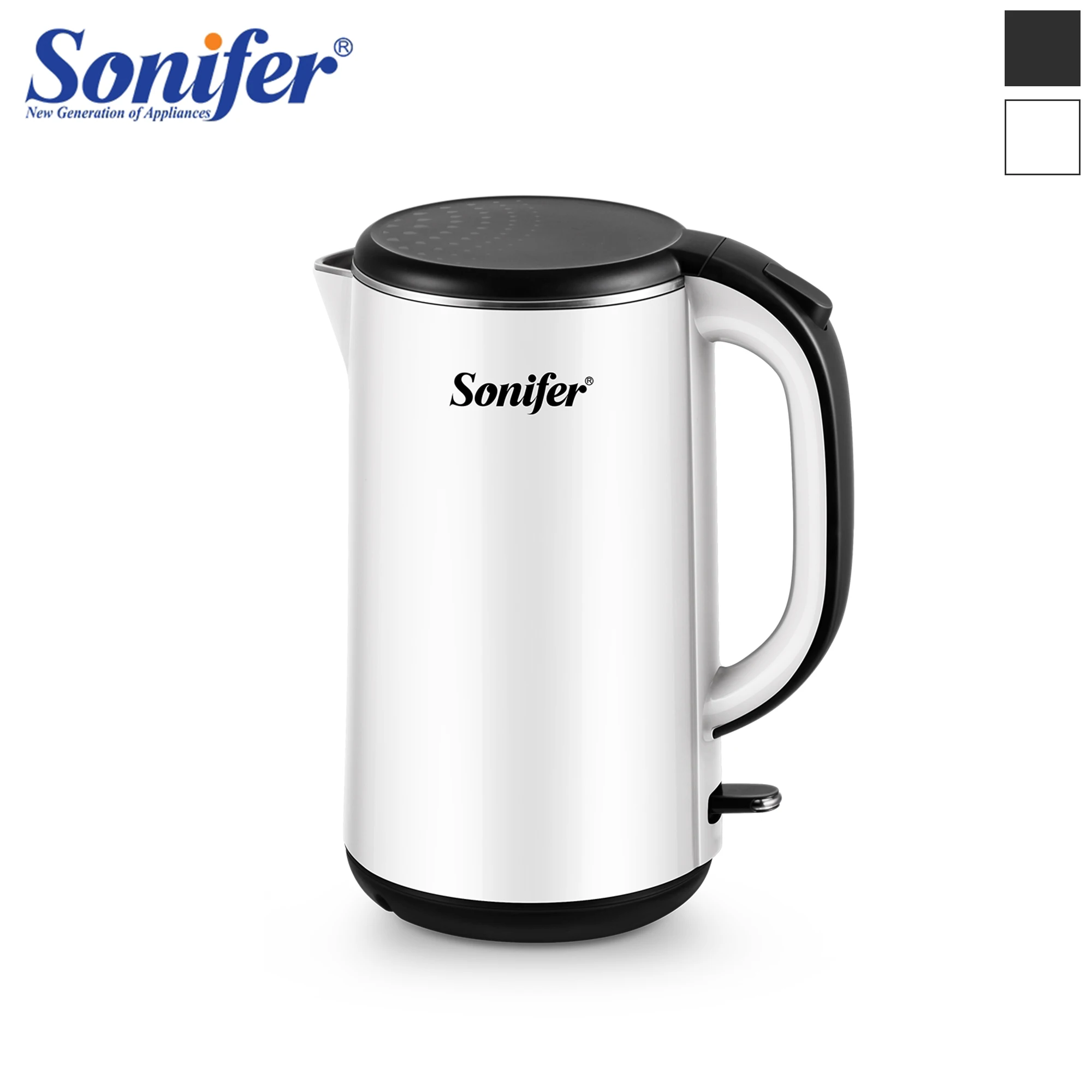 

1.8L Electric Kettle Stainless Steel 1500W Household Kitchen Appliances Fast Heating Boiling TeaPot Pot 220V Sonifer