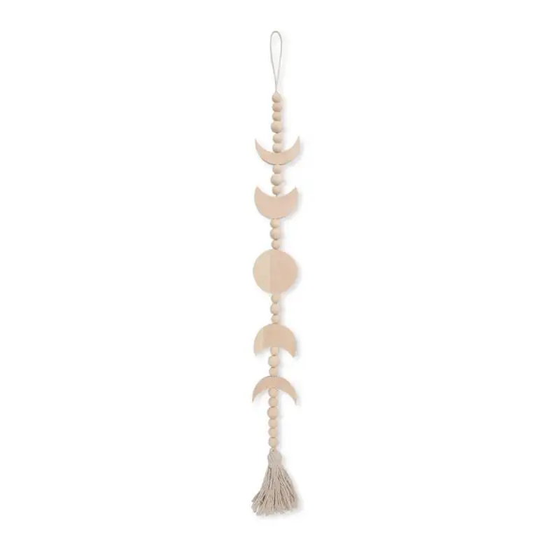 Living Room Home Decoration Boho Tassel Wall Hanging Wood Bead Wood Moon Phase Garland TV Background Wall Pendant For Room Decor
Living Room Home Decoration Boho Tassel Wall Hanging Wood Bead Wood Moon Phase Garland TV Background Wall Pendant For Room Decor