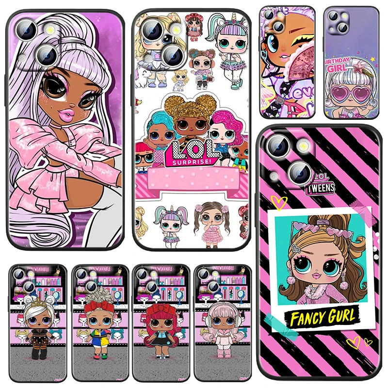 Love LOL Suprise Kawaii For Apple iPhone 13 12 11 Pro Max Mini XS Max X XR 6 7 8 Plus 5S SE2020 Soft Black Phone Case Capa Cover
Love LOL Suprise Kawaii For Apple iPhone 13 12 11 Pro Max Mini XS Max X XR 6 7 8 Plus 5S SE2020 Soft Black Phone Case Capa Cover
