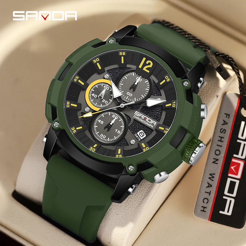 New Sport Watch For 2023 Men Fashion Date Stopwatch SANDA 5312 Waterproof Quartz Wristwatch Luxury Casual Male Clock
New Sport Watch For 2023 Men Fashion Date Stopwatch SANDA 5312 Waterproof Quartz Wristwatch Luxury Casual Male Clock