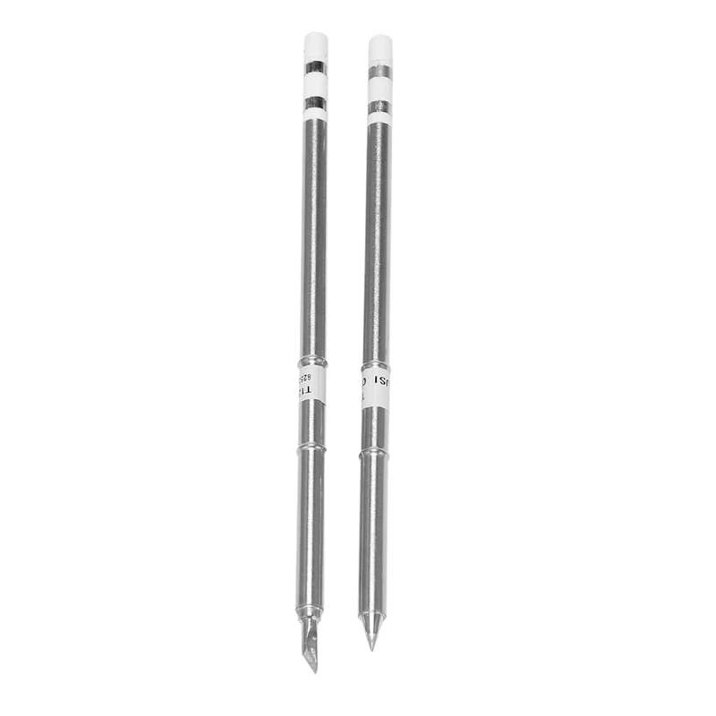 Hot-2PCS T12 Soldering Iron Tip Electronic Soldering Pin Replacement Welding Head For 951 Soldering Station
Hot-2PCS T12 Soldering Iron Tip Electronic Soldering Pin Replacement Welding Head For 951 Soldering Station