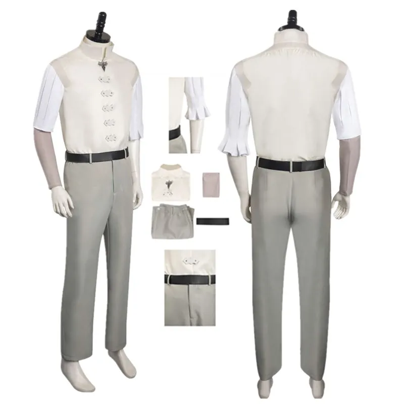 Final Fantasy XVI DION LESAGE Cosplay Costume FF16 Men Roleplay Shirt Pants Belt Outfits Halloween Carnival Party Suit
Final Fantasy XVI DION LESAGE Cosplay Costume FF16 Men Roleplay Shirt Pants Belt Outfits Halloween Carnival Party Suit