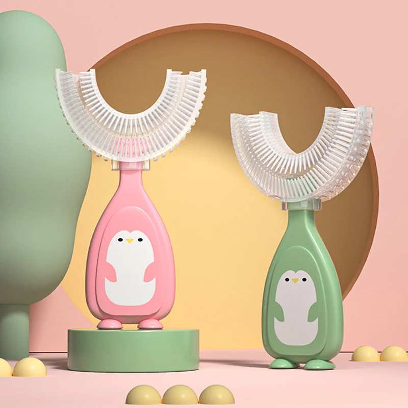 2-12Y Baby U-shape Toothbrush Children Teeth Oral Care Cleaning Brush Soft Food Grade Silicone Teethers Cartoon Kids Toothbrush
2-12Y Baby U-shape Toothbrush Children Teeth Oral Care Cleaning Brush Soft Food Grade Silicone Teethers Cartoon Kids Toothbrush