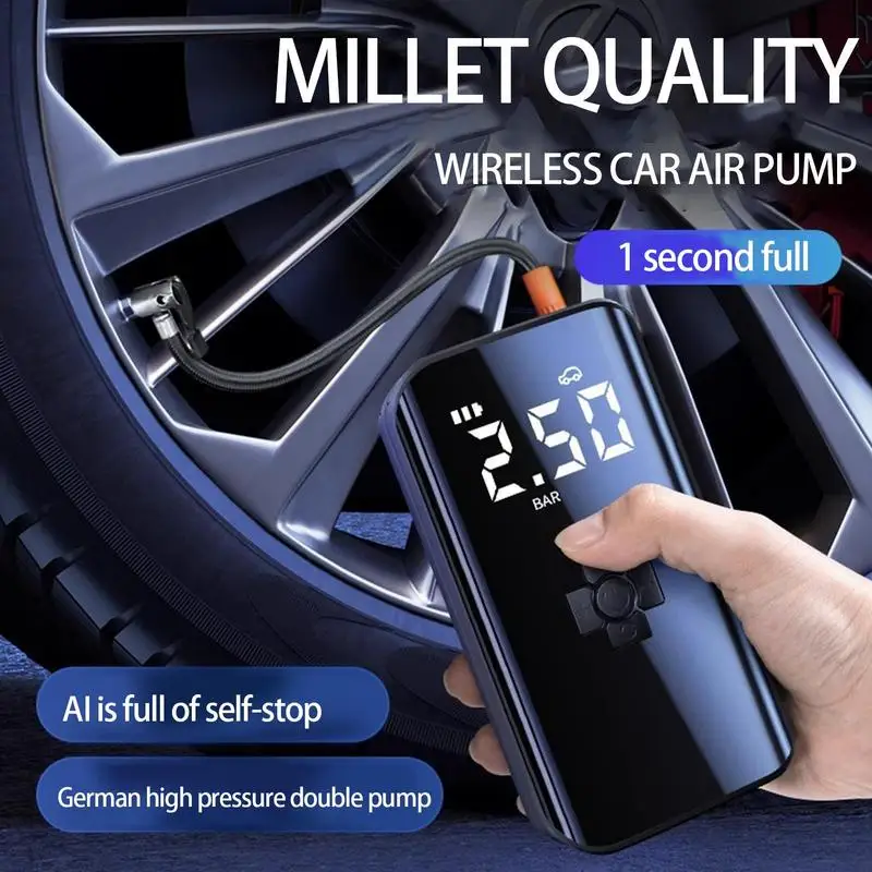 Tire Inflator Cordless Tire Air Compressor High Quality Mini Tire Inflator Air Pump Electric Car Tire Inflator For Motorcycle
Tire Inflator Cordless Tire Air Compressor High Quality Mini Tire Inflator Air Pump Electric Car Tire Inflator For Motorcycle