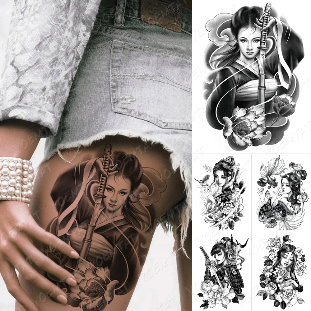 Waterproof Temporary Tattoo Stickers Beauty Peony Chrysanthemum Carp Body Art 3D Fake Tatto Men Women Hip Leg Transfer Tattoos
Waterproof Temporary Tattoo Stickers Beauty Peony Chrysanthemum Carp Body Art 3D Fake Tatto Men Women Hip Leg Transfer Tattoos