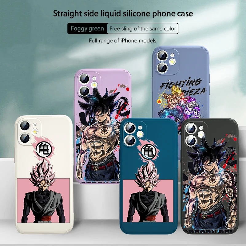 Trendy Saiyan Dragon Ball For Apple iPhone 13 12 mini XS XR SE 11 8 7 6 2020 Pro Max Plus Liquid Silicone Soft Phone Case
Trendy Saiyan Dragon Ball For Apple iPhone 13 12 mini XS XR SE 11 8 7 6 2020 Pro Max Plus Liquid Silicone Soft Phone Case