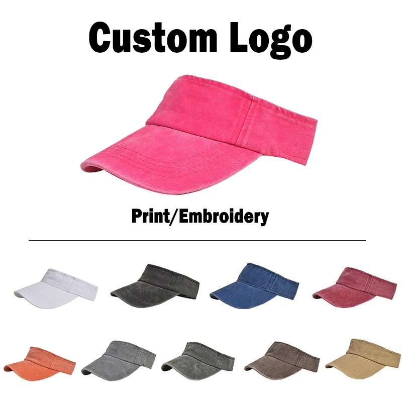 New Customiz Logo Empty Top Sun Hat Sports and Leisure Washed Cotton Denim Sunscreen Baseball Cap Unisex Multicolor Women's Hats
New Customiz Logo Empty Top Sun Hat Sports and Leisure Washed Cotton Denim Sunscreen Baseball Cap Unisex Multicolor Women's Hats