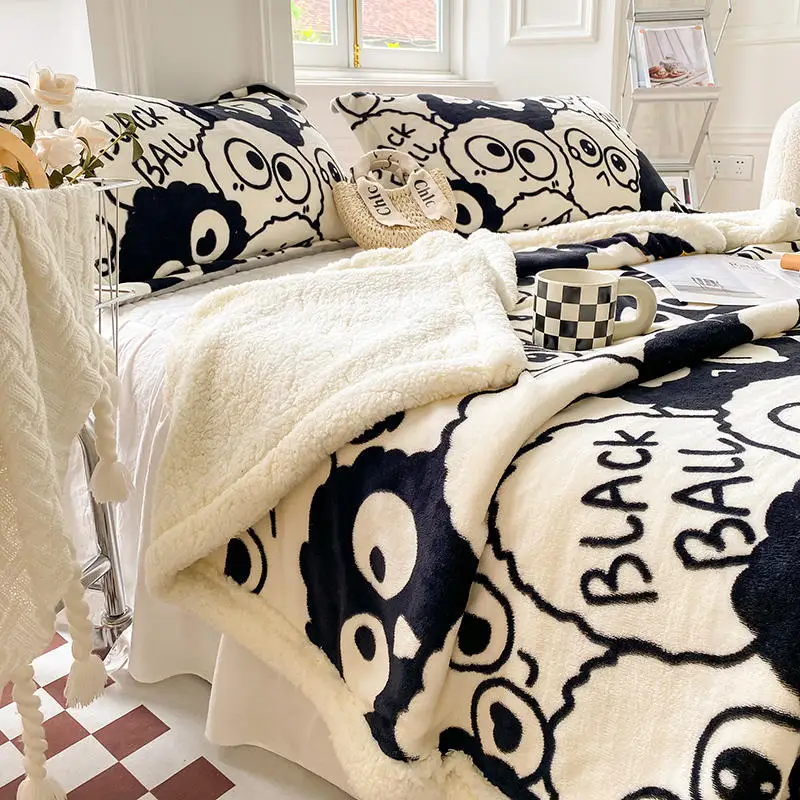 Winter Blanket Bed Cover Warm Fluffy Woolen Multifunctional Duvet Cover Blanket With Zipper Cover Blanket Autumn Winter Blanket
Winter Blanket Bed Cover Warm Fluffy Woolen Multifunctional Duvet Cover Blanket With Zipper Cover Blanket Autumn Winter Blanket