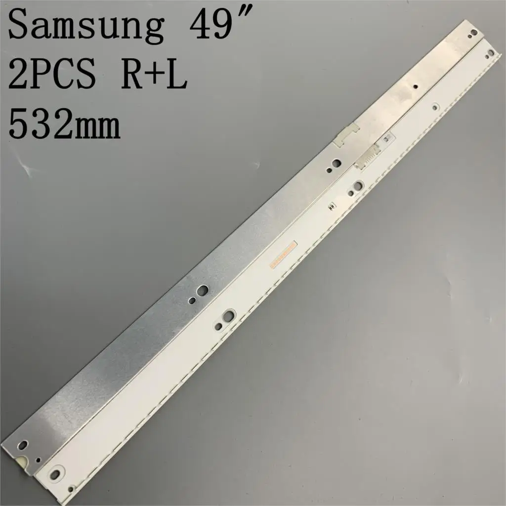 LED strip BN96-39673A BN96-39674A for Samsung 49'' TV UE49MU6470 UE49MU6400 UE49KU6400 UN49KU6450 UE49KU6510 UE49KU6500
LED strip BN96-39673A BN96-39674A for Samsung 49'' TV UE49MU6470 UE49MU6400 UE49KU6400 UN49KU6450 UE49KU6510 UE49KU6500