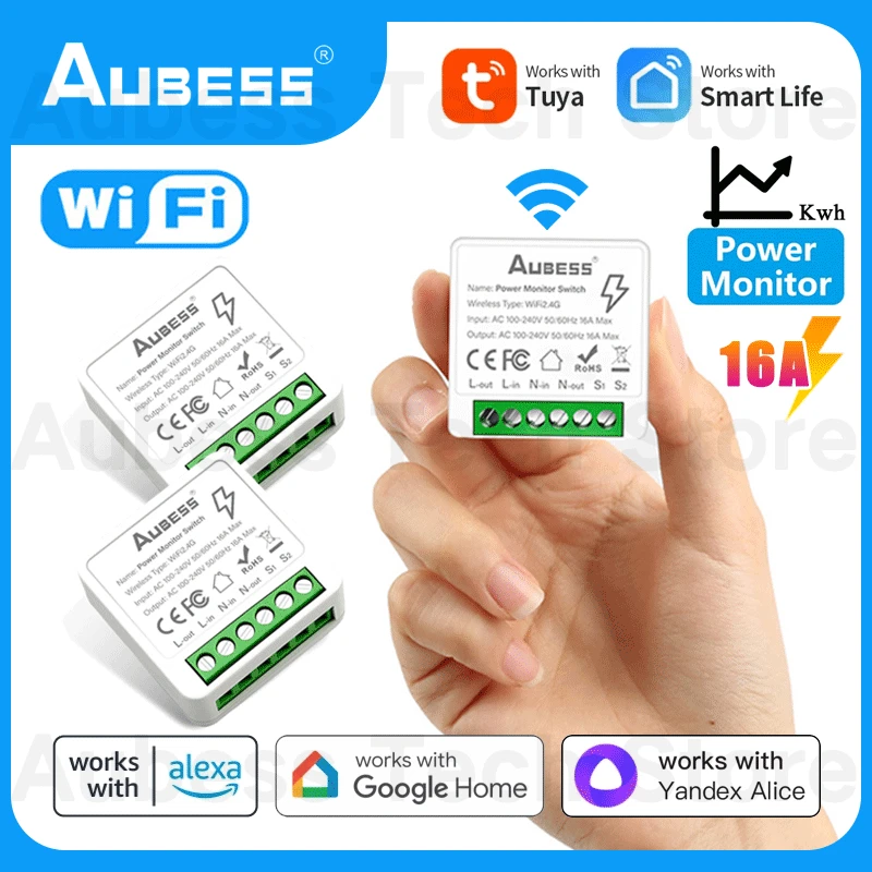 Модуль смарт-выключателя Tuya, Wi-Fi, 16 А, 2-сторонний, с таймером, для умного дома, работает с Alexa Googe Alice
Модуль смарт-выключателя Tuya, Wi-Fi, 16 А, 2-сторонний, с таймером, для умного дома, работает с Alexa Googe Alice