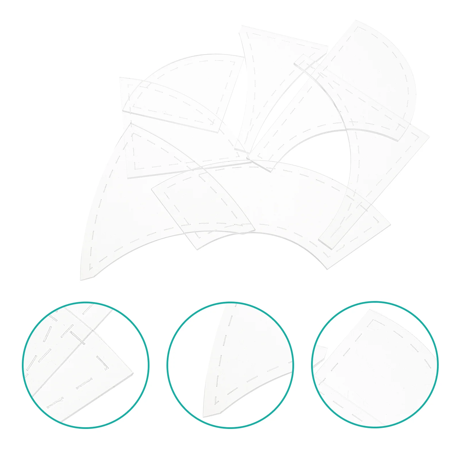 Quilting Acrylic Template Ruler Sewing Tools Quilt Templatesrulers Guide Cutting Pattern Crafts Diy Machine Manual Transparent
Quilting Acrylic Template Ruler Sewing Tools Quilt Templatesrulers Guide Cutting Pattern Crafts Diy Machine Manual Transparent