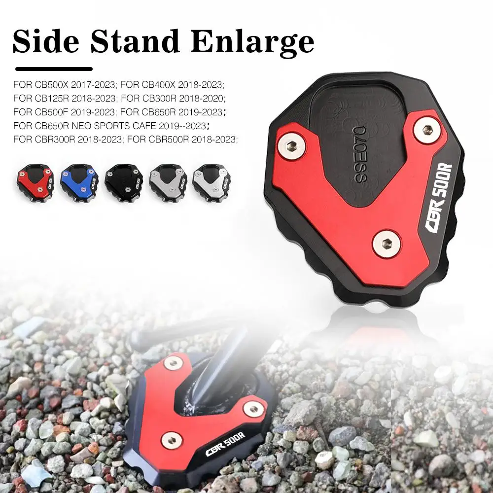 FOR HONDA CBR500R Motorcycle Accessories Side Stand Enlarge Plate Kickstand Extension CBR 500R 2018-2023 2019 2020 2021 2022
FOR HONDA CBR500R Motorcycle Accessories Side Stand Enlarge Plate Kickstand Extension CBR 500R 2018-2023 2019 2020 2021 2022