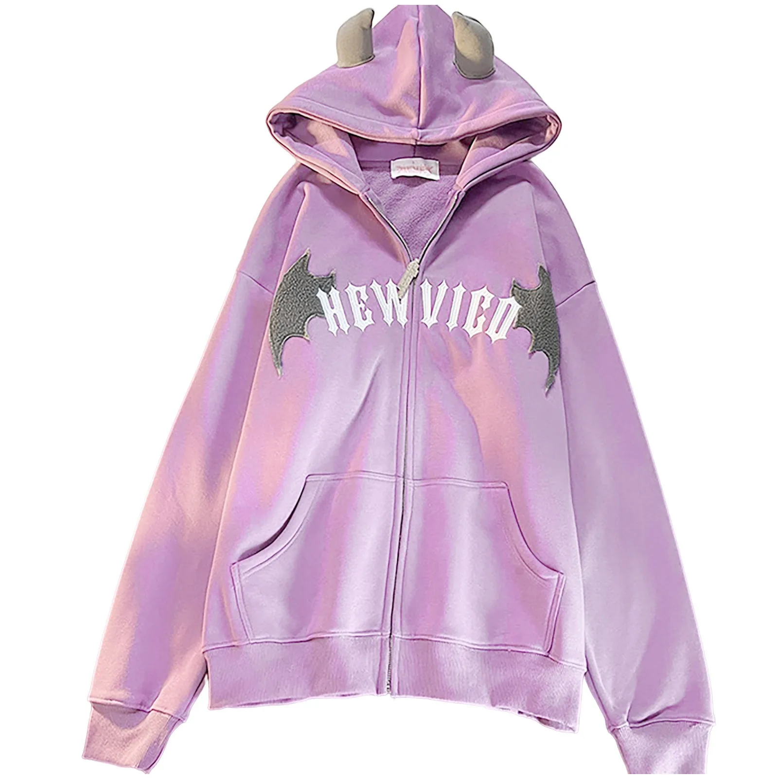 Devil Embroidered Y2k Zip Up Hoodie Women Loose Long Sleeve Hooded Sweatshirt Goth Street Female Clothes American Retro Hoodies
Devil Embroidered Y2k Zip Up Hoodie Women Loose Long Sleeve Hooded Sweatshirt Goth Street Female Clothes American Retro Hoodies